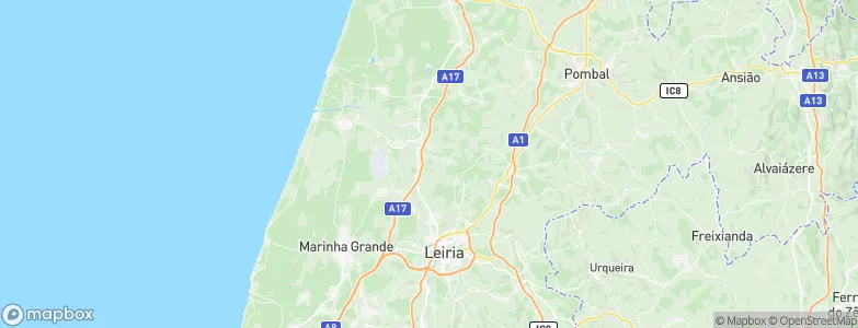 Ortigosa, Portugal Map