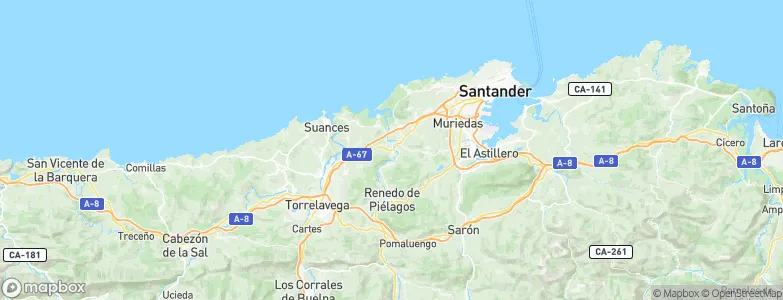 Oruña, Spain Map