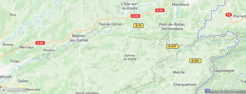 Orve, France Map