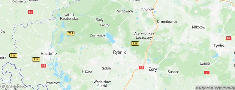 Orzepowice, Poland Map