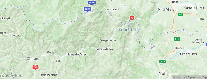 Orăști, Romania Map