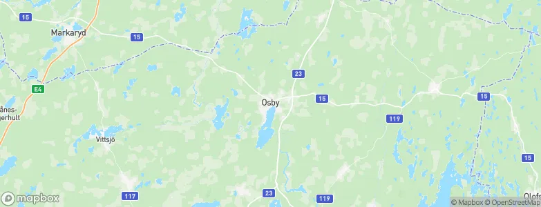Osby, Sweden Map