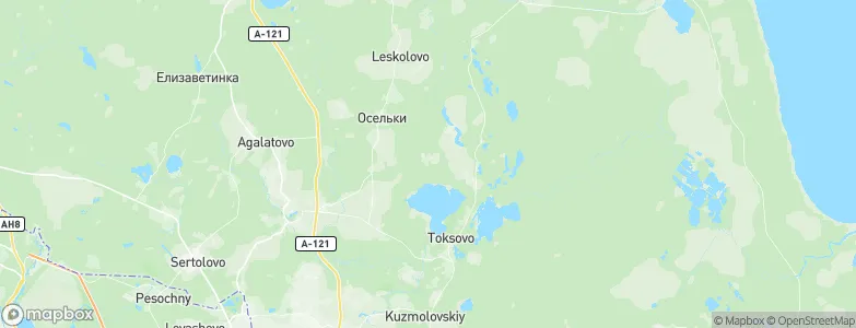 Osel’ki, Russia Map