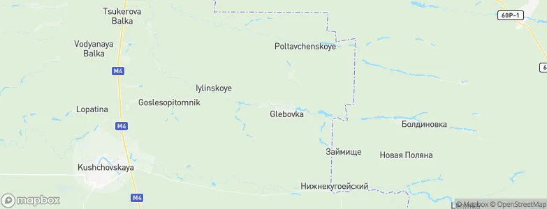 Osenniy, Russia Map