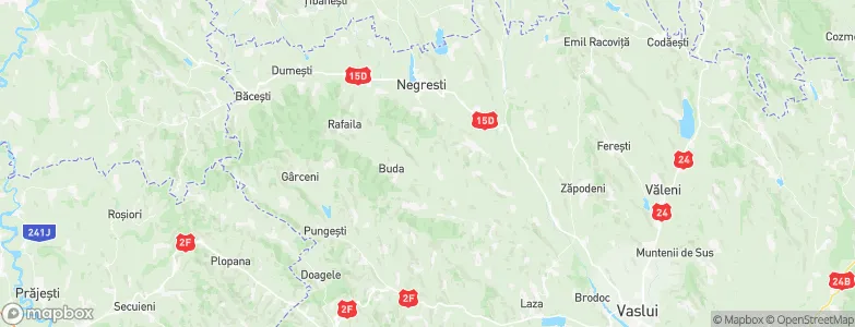 Oşeşti, Romania Map