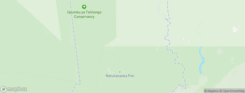 Oshana, Namibia Map