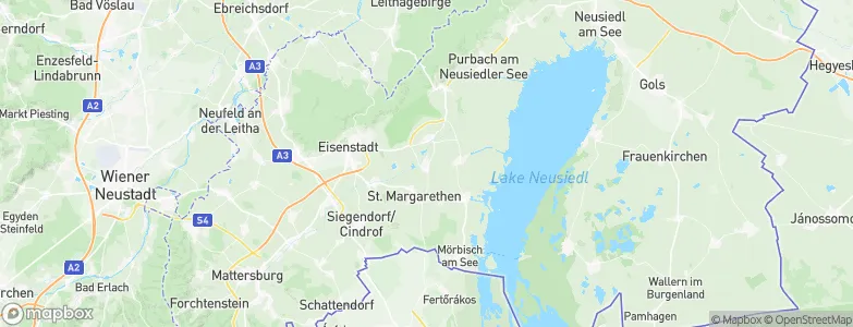 Oslip, Austria Map