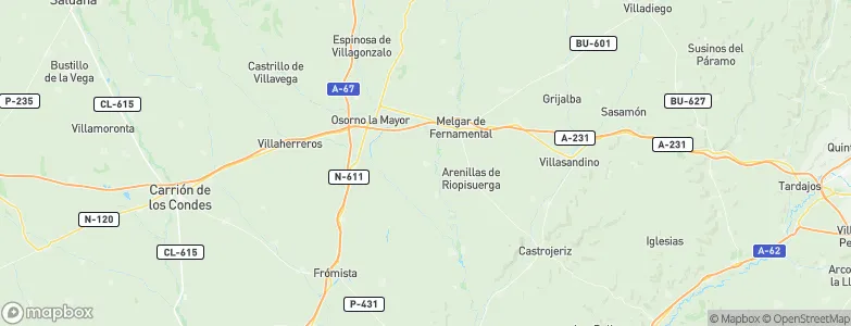 Osornillo, Spain Map