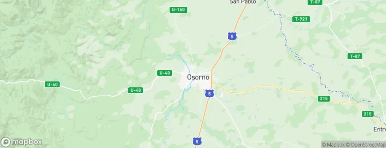 Osorno, Chile Map