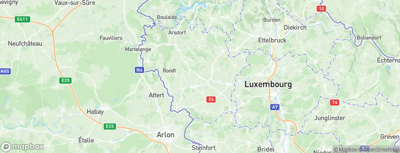 Ospern, Luxembourg Map