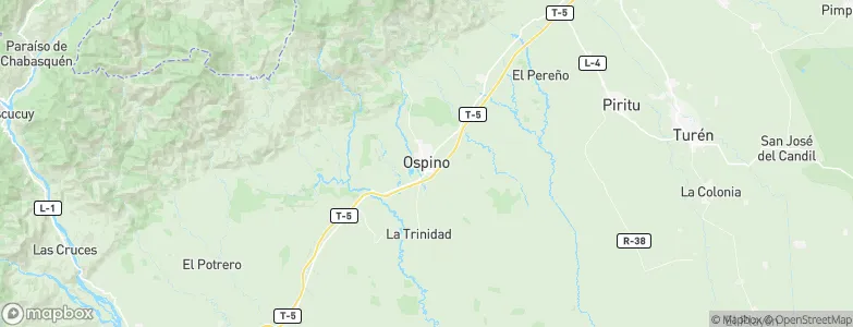 Ospino, Venezuela Map