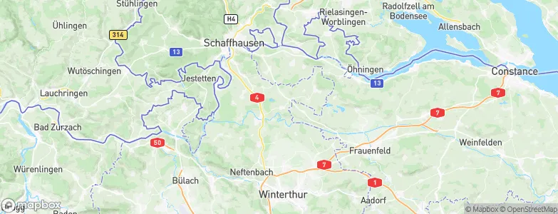Ossingen, Switzerland Map
