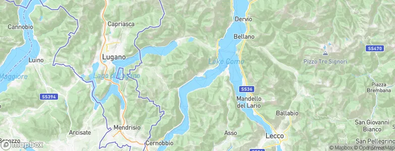 Ossuccio, Italy Map