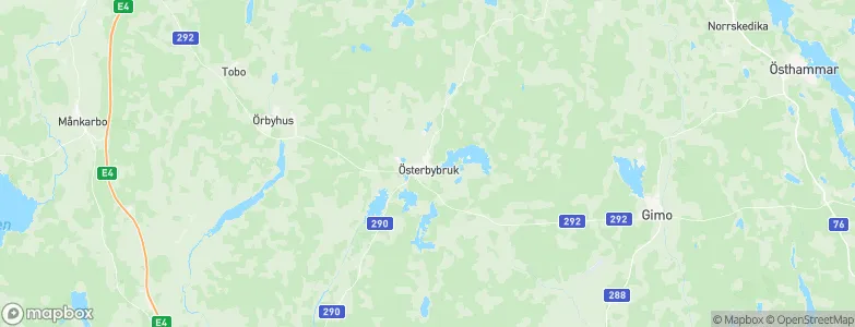 Österbybruk, Sweden Map