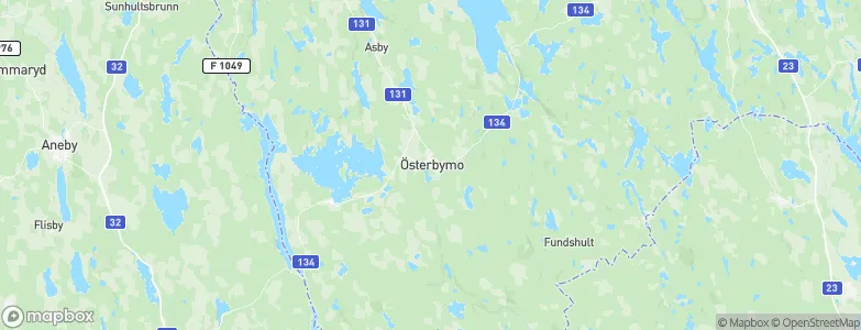 Österbymo, Sweden Map