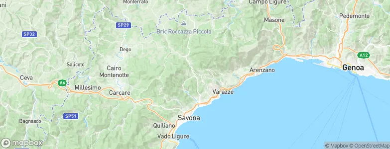 Osteria dei Cacciatori-Stella, Italy Map