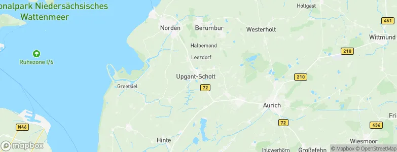 Osterupgant, Germany Map