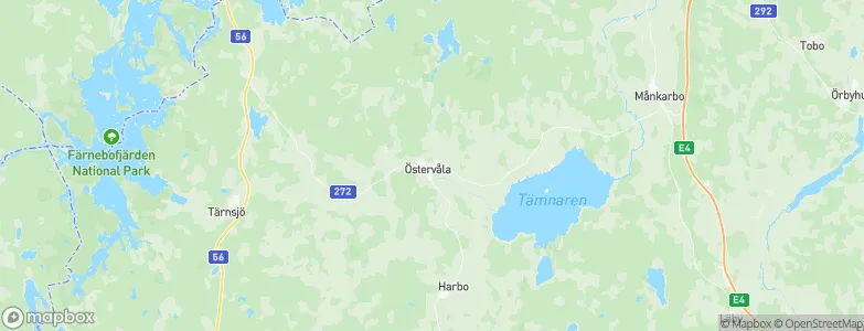 Östervåla, Sweden Map