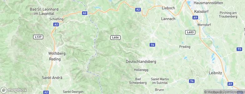 Osterwitz, Austria Map
