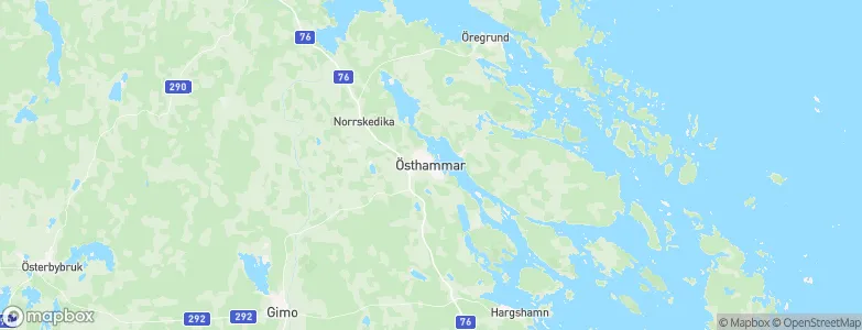 Östhammar, Sweden Map