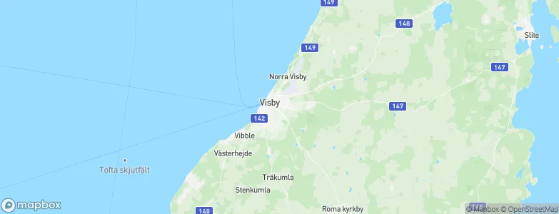Östra Vi, Sweden Map