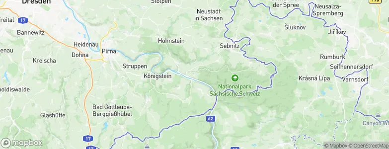 Ostrau, Germany Map