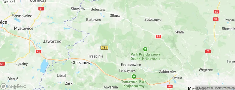 Ostrężnica, Poland Map