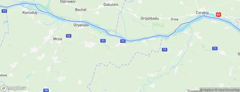 Ostrov, Bulgaria Map