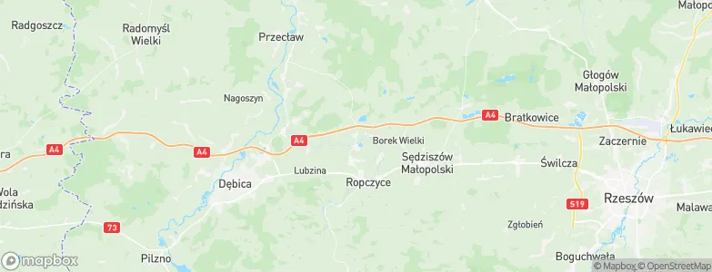 Ostrów, Poland Map