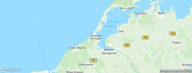 Ostseebad Dierhagen, Germany Map