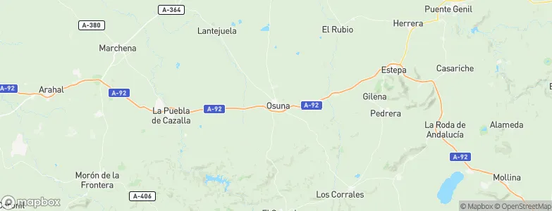 Osuna, Spain Map