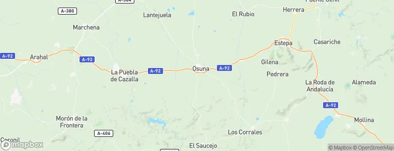 Osuna, Spain Map
