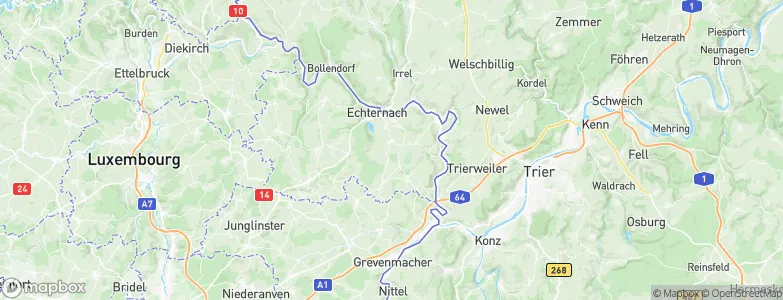 Osweiler, Luxembourg Map