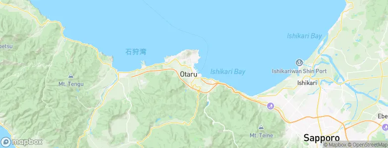 Otaru, Japan Map
