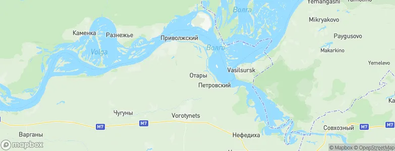 Otary, Russia Map