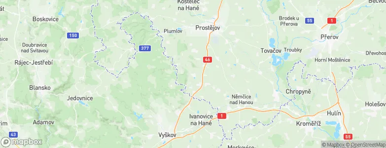 Otaslavice, Czechia Map