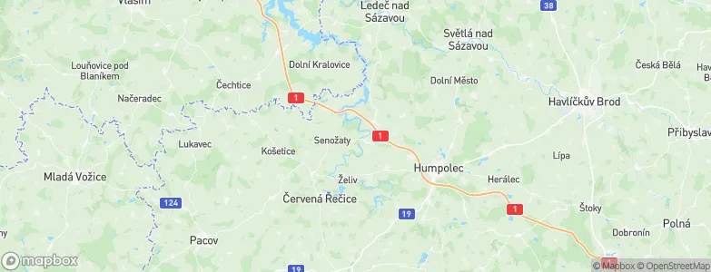Otavožaty, Czechia Map