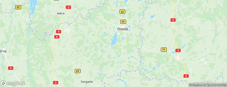 Otepää vald, Estonia Map
