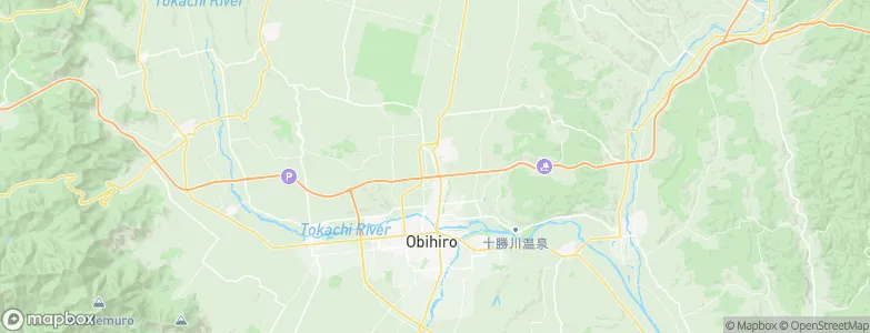 Otofuke, Japan Map