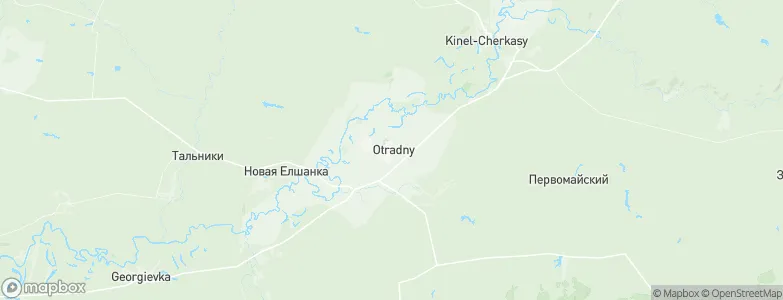 Otradnyy, Russia Map