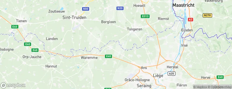 Otrange, Belgium Map