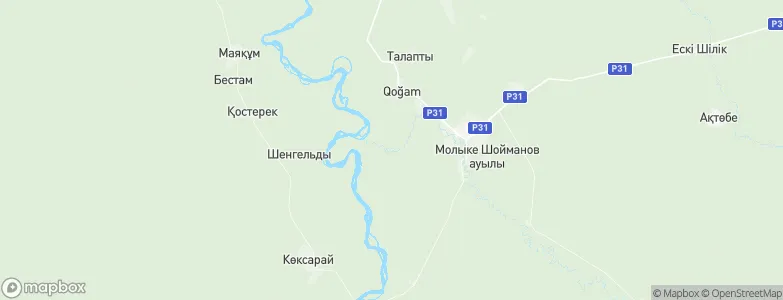 Otrar, Kazakhstan Map