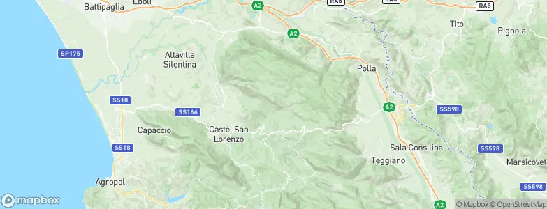 Ottati, Italy Map