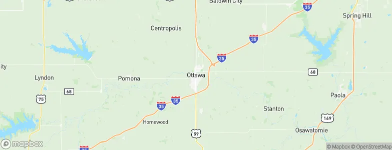 Ottawa, United States Map