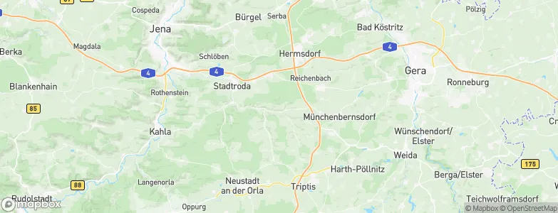 Ottendorf, Germany Map