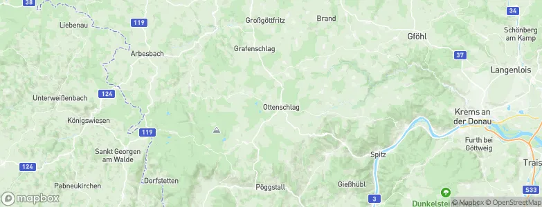 Ottenschlag, Austria Map