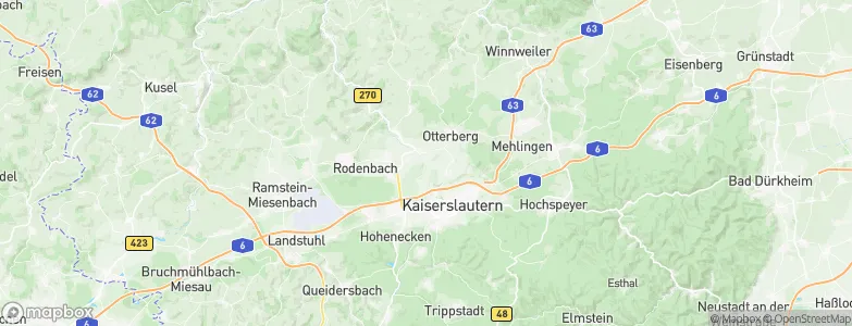 Otterbach, Germany Map