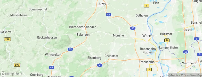 Ottersheim, Germany Map
