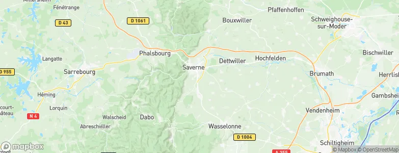 Otterswiller, France Map