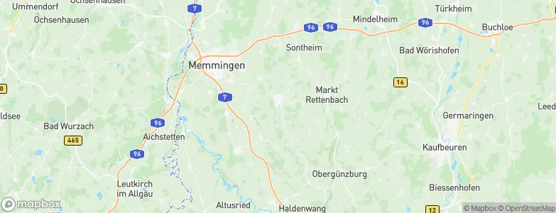 Ottobeuren, Germany Map